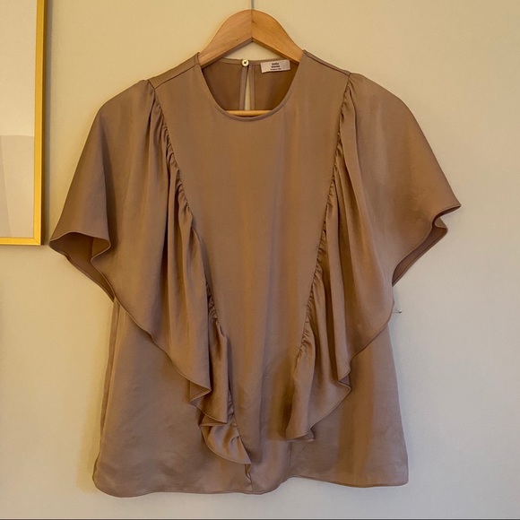 Aritzia Tops - Aritzia Little Moon Ruffle Blouse